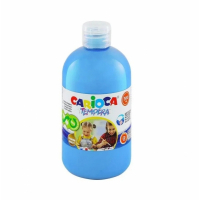 Carioca Botella de Tempera Colores Superlavables Azul