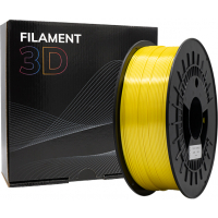 Filamento 3D PLA SILK Diametro 1.75mm Bobina 1kg Color Amarillo