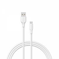 Vention Cable USB 2.0 Macho a MicroUSB Macho - 2m - 3A - 60W - 480Mbps - Blanco
