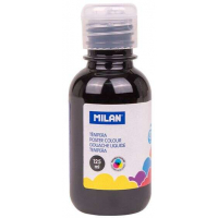 Botella tempera Milan 125ml Negro