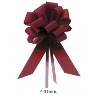 LAZO AUTOMATICO POLIPROPILENO MATE 2204 31MM ROJO