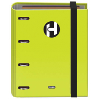 Dohe Serie Icon Carpeta de 4 Anillas A5 Recambio incluído 100H de 90gr. Verde