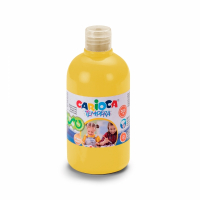 Carioca Botella Tempera 500ml Amarillo