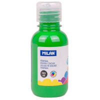 Botella tempera Milan 125ml Verde Claro