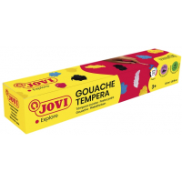 Estuche 5 Temperas JOVI 35ml Colores surtidos. Incluye Pincel