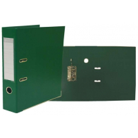 Archivador ECONOMICO PVC A4 Lomo ANCHO Ollao, Tarjetero y Cantonera metalica. Verde