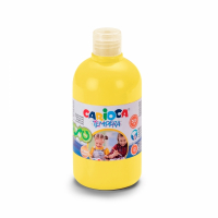 Carioca Botella de Tempera 500ml Amarillo