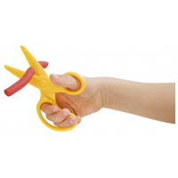 Jovi Dough Scissors Tijeras para Pasta de Modelar. Amarillo