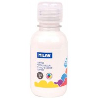 Botella tempera Milan 125ml Blanco