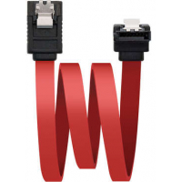 Cable Datos SATA Acodado con presillas 50cm