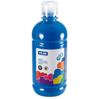 Botella tempera Milan 500ml Azul Cyan