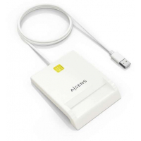 Aisens Lector de Tarjeta Inteligente DNI - Blanco