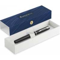 WATERMAN PLUMA ESTILOGRÁFICA ALLURE ESTUCHE DE REGALO LACADO NEGRO