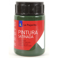 Pintura acrilica L-41 Verde Pino 35ml La Pajarita Latex satinada