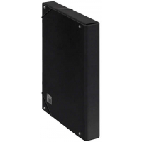 Caja Carpeta de Proyectos de 3cm de lomo. Negro