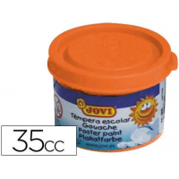 Tempera JOVI naranja 35ml