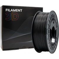 Filamento 3D PLA TOUGH Diametro 1.75mm Bobina 1kg Color Negro