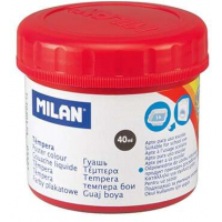 Tempera Milan 40ml Rojo Bermellon