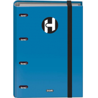 Dohe Serie Icon Carpeta de 4 Anillas A4 Recambio incluído 100H de 90gr. Azul