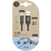 TechOneTech Cable USB-A Macho a Lightning Macho 1 metro - Nylon Trenzado