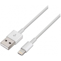 Cable Lightning a USB 2.0 - Lightning/M-USB A Macho - 1.0m. Blanco