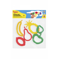 Jovi Modelling Accessories Bolsa Colgable con 6 Moldes de Corte Frutas Surtidos