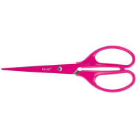 Milan Tijeras Oficina Acid con Cuchilla de Acero Inoxidable. Rosa