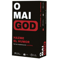 Omaigod Juego de Cartas - Tematica Preguntas y Respuestas/Abstracto - De 3 a 8 Jugadores - Edad desde 18 Años - Duracion 15-60min