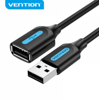 Vention Cable Alargador USB 2.0 Macho a USB Hembra - 1.5m - Negro