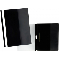 Dossier con fastener A4 en Polipropileno ECONOMICO. Negro