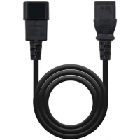 Cable de Alimentacion CPU C13 Hembra a C14 Macho 3m - Negro
