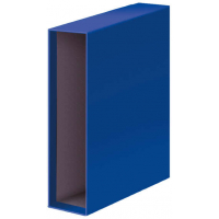 Cajetin Archivador A4 Lomo Ancho. Azul