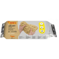 Jovi Air Dry Pastilla Pasta Modelar Endurecible al Aire Color Marrón