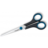 Dahle 54407 Office Comfort-Grip Tijeras de Acero Templado 18cm