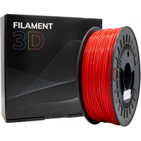 Filamento 3D PLA TOUGH Diametro 1.75mm Bobina 1kg Color Rojo
