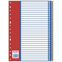 Separadores plastico 1-31 en A4 - 120 Micras - Multitaladro de 16 Perforaciones - Bolsa Autoadhesiva Individual. Dohe 