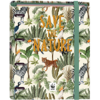 Dohe WWF Save the Nature Carpeta de 4 Anillas A4 incluído Recambio 100 Hojas
