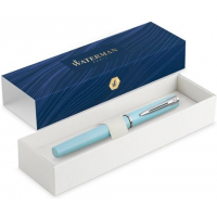 WATERMAN PLUMA ESTILOGRÁFICA ALLURE PASTEL ESTUCHE DE REGALO LACADO AZUL