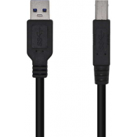 Aisens Cable USB 3.0 Impresora USB-A Macho a USB-B Macho- 2m - Negro