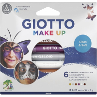 Giotto Make Up Metallic Pack con 6 Lapices Cosmeticos