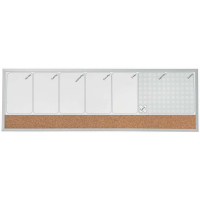 Nobo Planificador Semanal de Pizarra Magnetica Pequeña 585x190mm