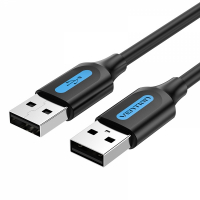 Vention Cable USB 2.0 Macho a USB Macho - 3m - Negro
