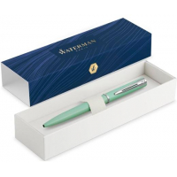 WATERMAN BOLÍGRAFO ALLURE PASTEL PUNTA MEDIA ESTUCHE DE REGALO LACADO VERDE