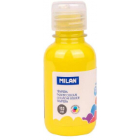 Botella tempera Milan 125ml Amarillo