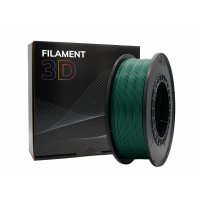 Filamento 3D PLA Diametro 1.75mm Bobina 1kg Color Verde Oscuro
