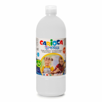 Carioca Botella Tempera 1000ml Blanco