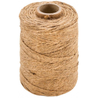 Bobina de Cuerda de Yute 160 Metros de 3 Cabos 200g