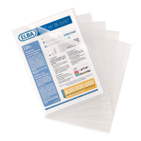 PACK 10 Dossiers Uñero FOLIO Plastico de 140 Μicras. Elba 400005376