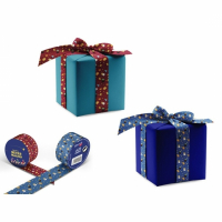 Bismark Rollo de Cinta Navideña para Regalos - 60mm x 2m (Diseño al azar)