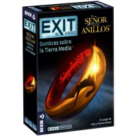 Exit El Señor de los Anillos: Sombras sobre la Tierra Media Juego de Tablero - Tematica Fantasia - De 1 a 4 Jugadores - Edad desde 10 Años - Duracion 45-90min
